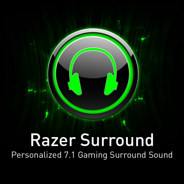 藉由Razer Surround幫立體聲耳麥組升級至7.1聲道遊戲環繞音效