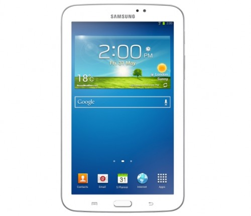 20130731 GALAXY Tab 3 7.0_White(Front)