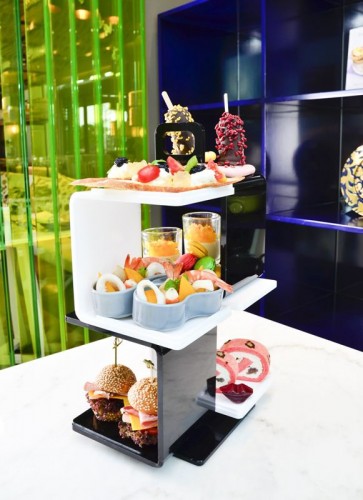 the kitchen table  W Taipei Press Release- Fashion Color Print Afternoon Tea