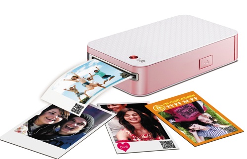 LG甫推出Pocket Photo 2.0，深受消費者喜愛，備有「即編、即印、即分享」的行動列印功能，此次首度與Hi-Life合作，提供快速到貨的服務 copy