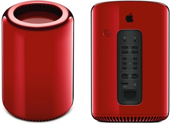 Apple 首席設計師 Jony Ive 為慈善拍賣設計紅色版 Mac Pro！