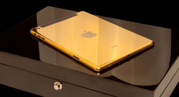 極致奢華的象徵！用 24K金、玫瑰金和白金點綴你的 iPhone 5S 和 iPad Air！