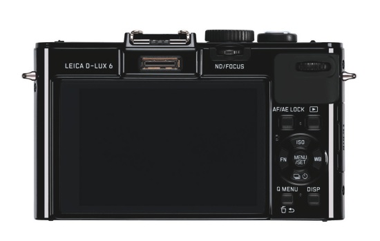Leica D-Lux 6 銀黑版相機 - 背面