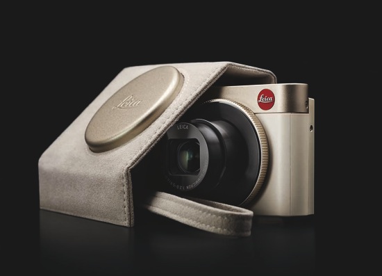 Leica C、C_Twist皮套及C_Wrist Straps手腕帶 - 淺金