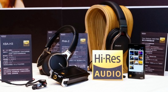 Sony Hi-Res Audio 行動產品系列