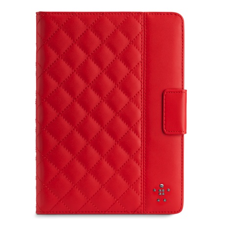 Belkin iPad Air 紅色菱格紋保護套，售價 1750元 copy