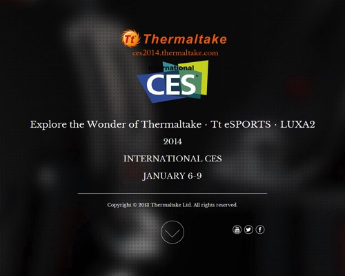 【2014 CES】曜越旗下Thermaltake、Tt eSPORTS、LUXA2納爾莎三品牌於 CES 演繹全部產品