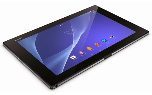 Sony推出纖薄輕巧的防水平板電腦 Xperia Z2 Tablet