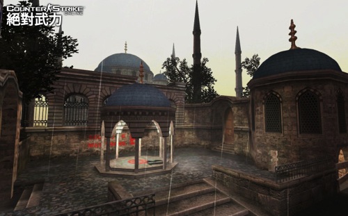 2014圖2-以著名的清真寺的尖塔、圓頂及用來沐浴的中央噴泉等經典特色打造全新地圖「伊斯蘭聖地」
