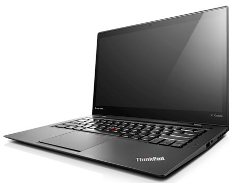 Lenovo聯想新聞圖說一-史上最強ThinkPad系列機種新一代 X1 Carbon ，14吋超輕薄商務筆電堅強裝備，在2014年CES國際...