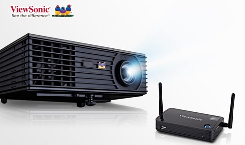 ViewSonic以家用投影機搭配無線多媒體分享器，整合成家庭娛樂影音平台