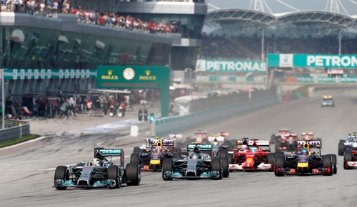 L. Hamilton與N. Rosberg稱霸馬來西亞，Mercedes-AMG PETRONAS F1贏得分站冠亞軍