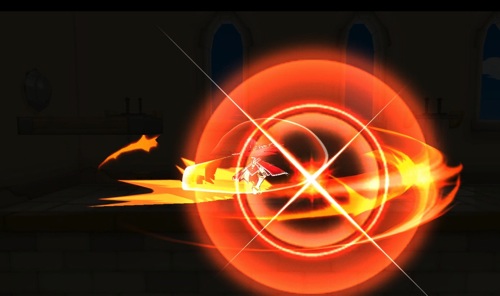 4-「毀滅旋風」(左)與｢戰鬥序曲｣(右)強大的攻擊力，將使敵人對於「舞劍聖姬」精湛劍術感到震懾_毀滅旋風