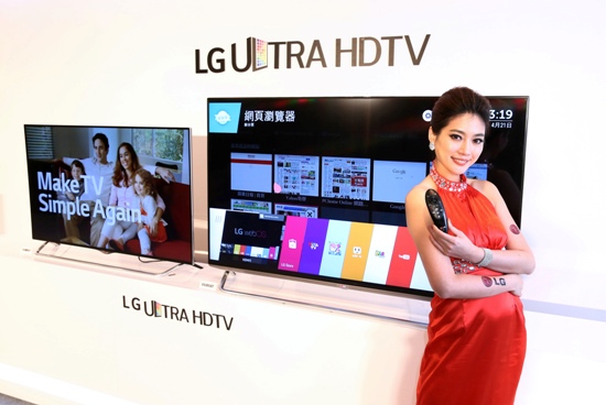 「決勝畫質」!LG 推出高畫質電視！