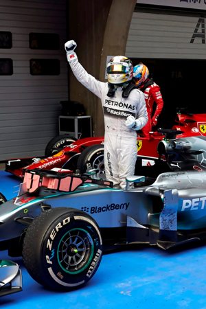 L. Hamilton與N. Rosberg完全制霸F1，拿下中國站！