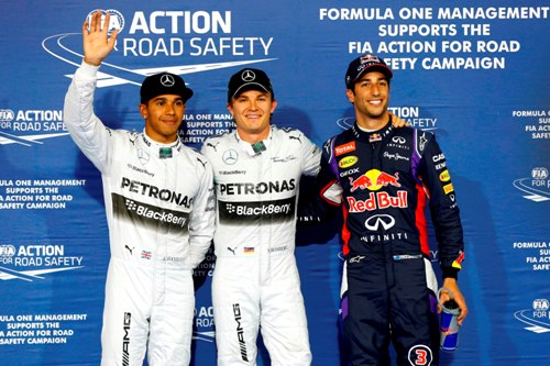 L. Hamilton與N. Rosberg再度稱霸巴林，Mercedes-AMG PETRONAS F1銳不可擋！