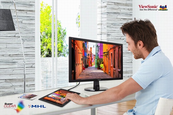 ViewSonic 推出全新VX56 系列顯示器，擁有SuperClear® 超廣角技術，Fun 大視界！