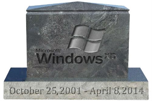 今天（4/8）過後，微軟將和 Windows XP 系統 Say Good Bye！
