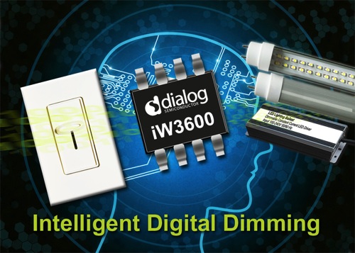 DIALOG SEMICONDUCTOR推出 45W iW3600 及 25W iW3640等兩款LED驅動器！
