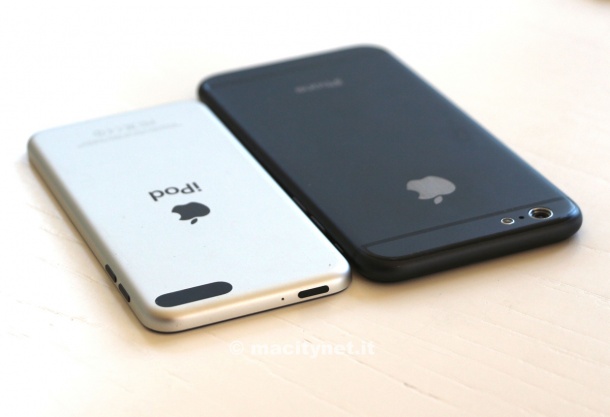 iPhone 6 模型與3D工設圖相繼曝光，外型是 iPod Touch 放大版！