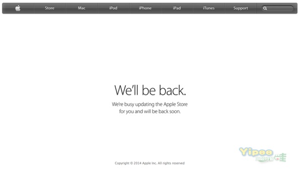 Apple 官網進入更新中，iPhone 6 跑分曝光！