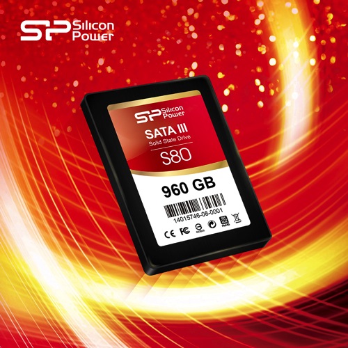 SP廣穎電通推出全新 960GB 輕薄設計的高效能硬碟「Slim S80」