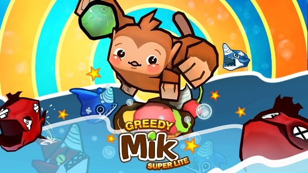 《Greedy Mik》iOS 和 Android 同步上架，快來幫米克猴保衛它的甜點！