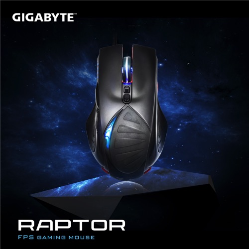 專為射擊遊戲設計，技嘉推出 Raptor 電競滑鼠