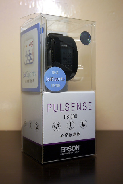 運動正夯！Epson PULSENSE PS-500心律感測器 開箱篇