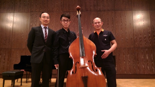 低音大提琴新秀吳昇耀獨奏會創佳績，將參加亞斯本國際音樂節甄選
