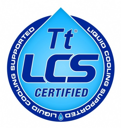 Tt LCS Certified 水冷專業認證  原廠認證水冷效能有保障