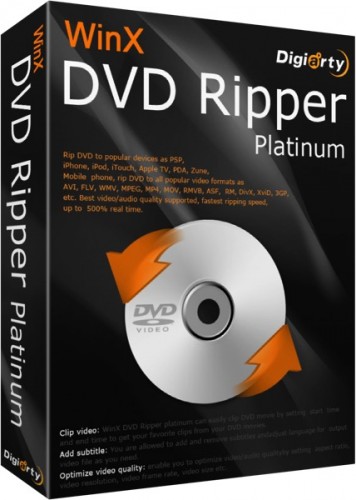 WinX DVD Ripper Platinum 7.0.0.62