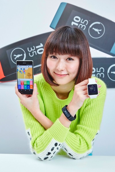 Sony 全新通話智慧手環、SmartWatch 3 防水智慧手錶在台上市！