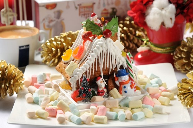 維多麗亞酒店推出「珍珠聖誕餅乾」、「聖誕薑餅屋」等聖誕甜蜜好物