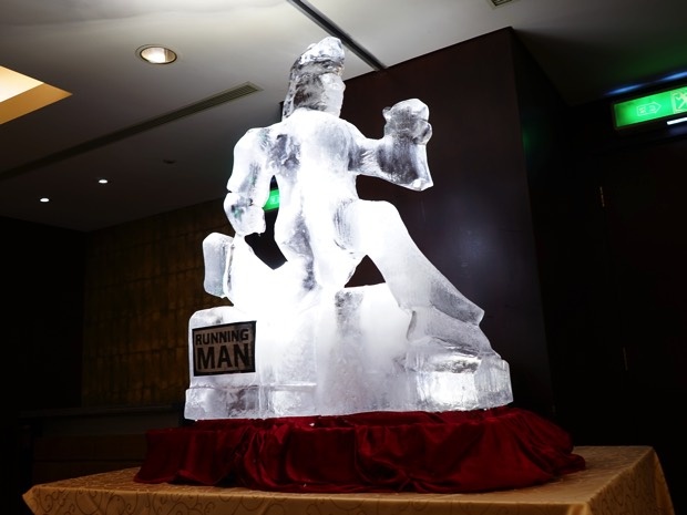 2015皇宮館內上海留園餐廳一公尺的光影冰雕 copy