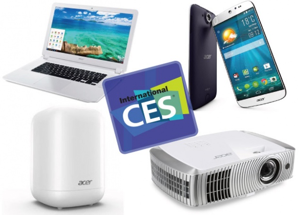 【2015 CES】宏碁發表筆電、投影機、手機等多款新品