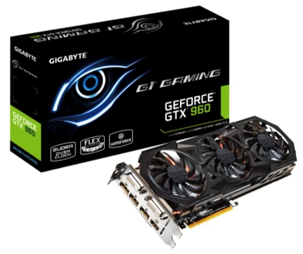 技嘉推出 GeForce GTX 960 顯示卡