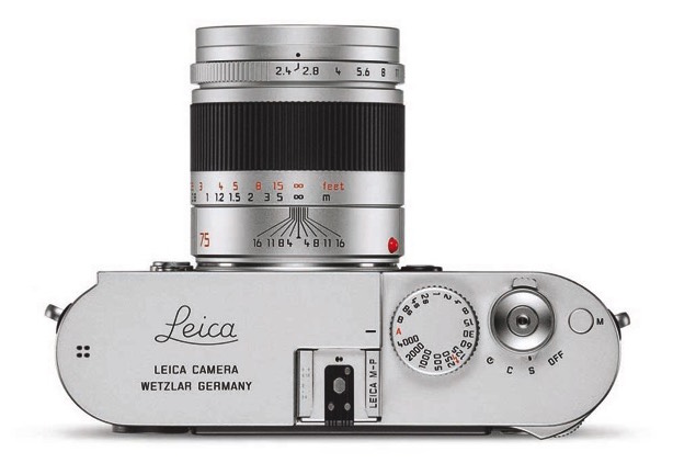 Leica Summarit-M_75_silver_M-P_top
