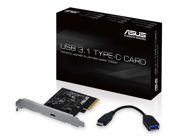 USB 3.1 PCI Expre ss (PCIe)介面擴充卡，配備正反皆可插的C型接頭，使用者 輕鬆升級，帶來閃電般的驚人傳輸速度。