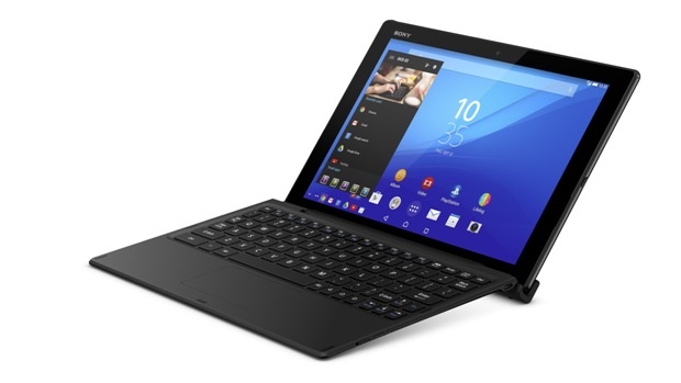 6_Xperia Z4 Tablet BKB 50藍牙鍵盤，可以直接插入卡槽完美合蓋成為類筆電