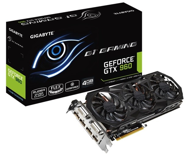 技嘉推出兩款 GeForce GTX 960 4GB 顯示卡