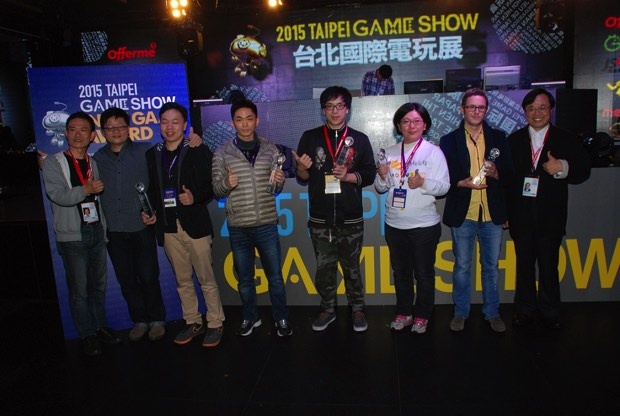 10.2015 Taipei Game Show Indie Game Award 共五組得獎團隊 copy