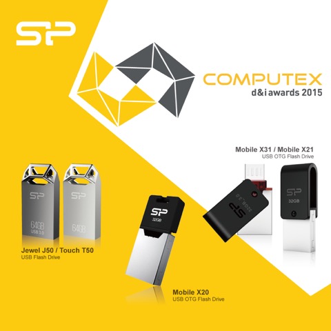 【2015 COMPUTEX】SP廣穎電通特展，推出 USB Type-C 隨身碟、Lightning 隨身碟等產品！
