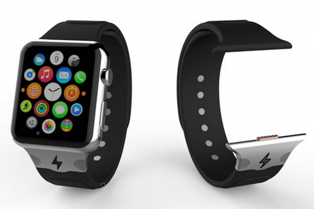 Reserve Strap 錶帶透過隱藏連接埠幫 Apple Watch 快速充電！