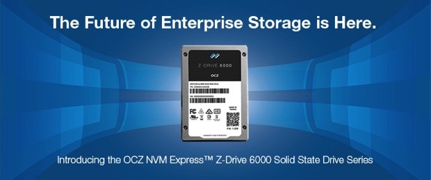 OCZ 發表全新高效能 NVMe Z-Drive 6000 PCIe SSD 系列