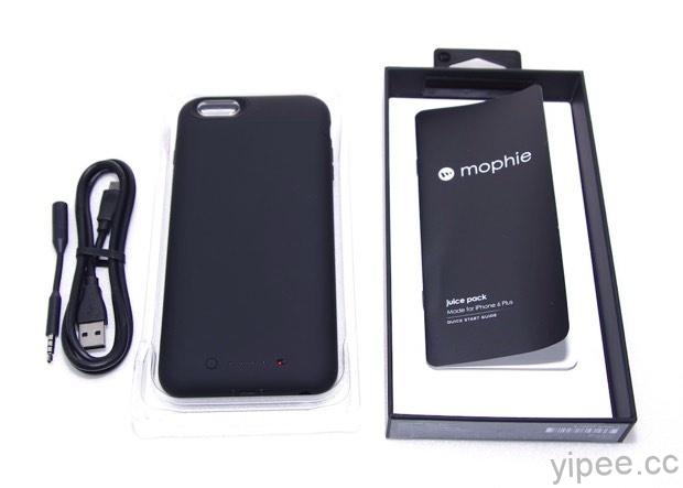 mophie iPhone 6 Plus 背蓋式行動電源  3