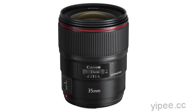 Canon 新一代超大光圈全幅廣角鏡頭，可大幅度修正色差