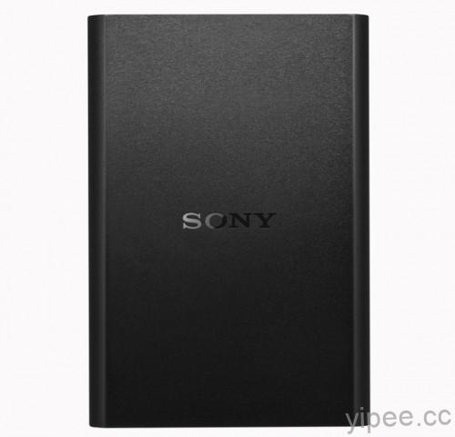 Sony行動硬碟【HD-B1】以低調黑色簡約設計搭配輕巧機身，成為最佳入門推薦款。 copy
