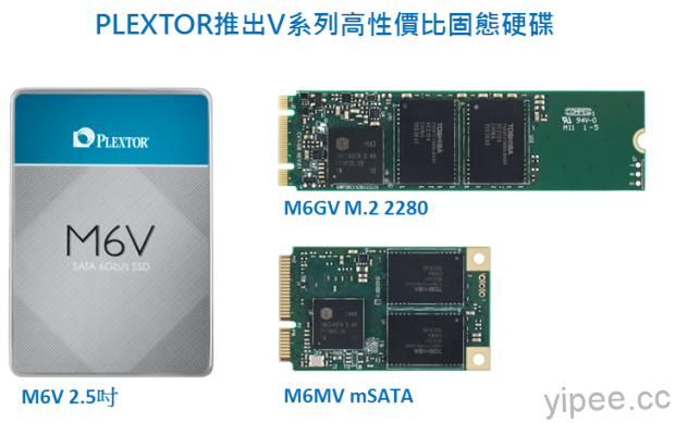 PLEXTOR推出 V系列固態硬碟，搭載 PlexTurbo 軟體