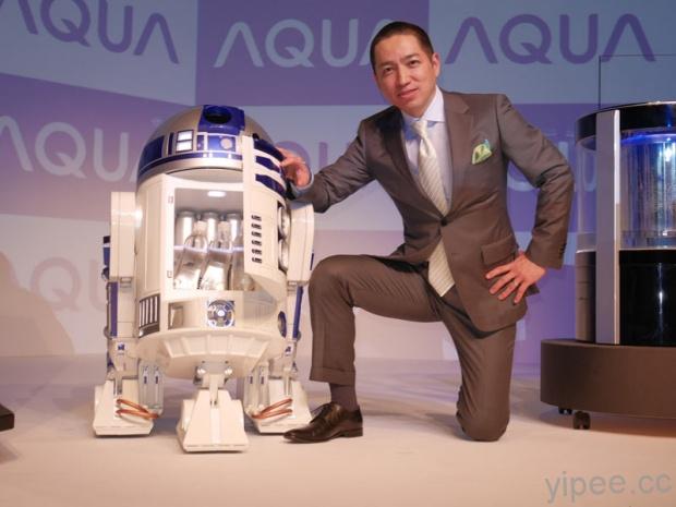 太酷了！《星際大戰》R2-D2 機器人竟然能變成家裡的行動冰箱！